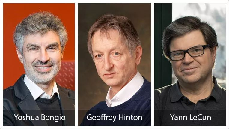 Bengio, Hinton, and LeCun